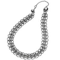 Oiritaly Necklace Woman Breil TJ1361 Rockmantic Alluminium